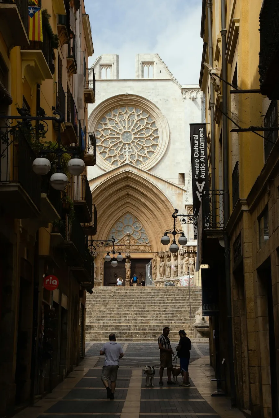 Catedral de Tarragona en el casco histórico